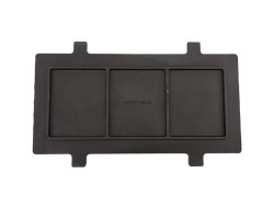 DEFLECTEUR FOYER 700 DF pour Poêle à bois Invicta Deville - Réf F670719B-A