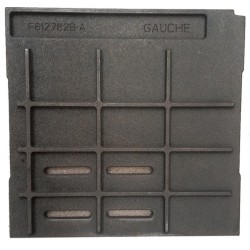 GRILLE GAUCHE POELE WILSON pour Poêle à bois Invicta Deville - Réf F612782B-A