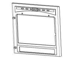 Porte Poele Altea Invicta - Réf F610287U - Invicta Deville
