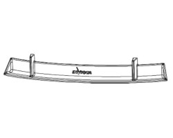Chenet Invicta - Réf F610444B  pour poele à bois Invicta - Ersho