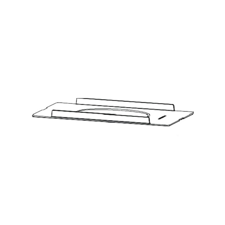 DEFLECTEUR POELE NELSON pour Poêle à bois Invicta Deville - Réf F610818B-A
