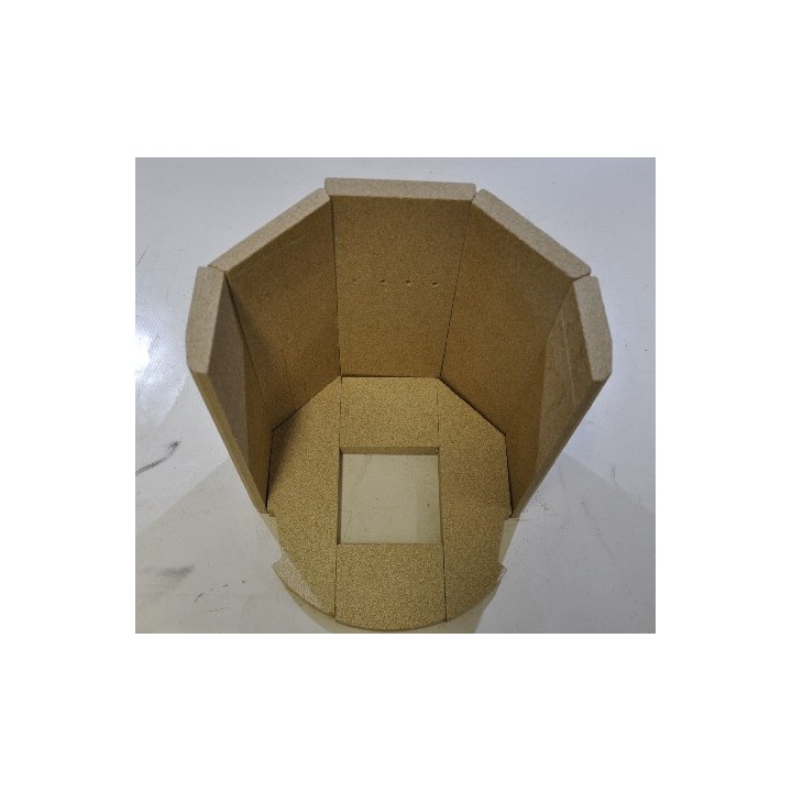 Kit de vermiculite complet pour poele à bois Oranier Rota 1