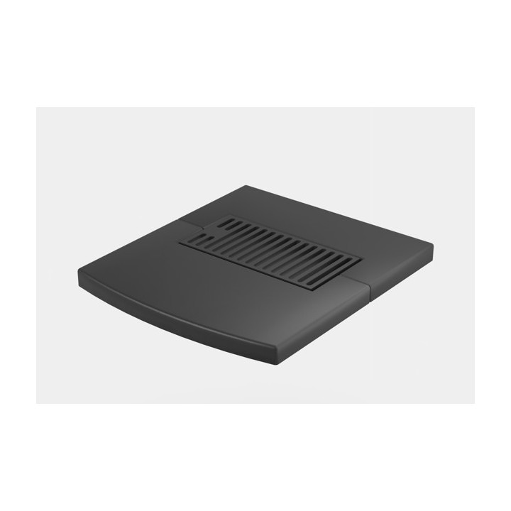 Plaque fonte de foyer pour Wanders Black Pearl - Réf SBP1005