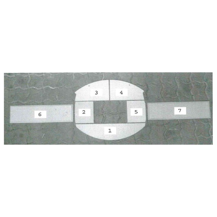 Habillage intérieur complet pour Rumba-Loft pour Poêle à bois Ganz - Réf 0100.0299001