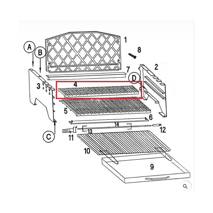 Moteur ref AL600001 Invicta Deville - Ersho