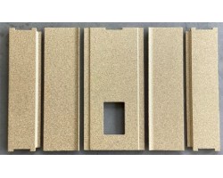 Kit vermiculites pour Poêle à granulés Klover - Réf A80-Kit-V
