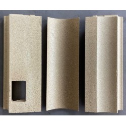 Kit vermiculites pour Poêle à granulés Klover - Réf DA-KIT-V