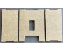Kit vermiculites pour Poêle à granulés Klover - Réf W90-KIT-V