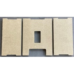 Kit vermiculites pour Poêle à granulés Klover - Réf W90-KIT-V