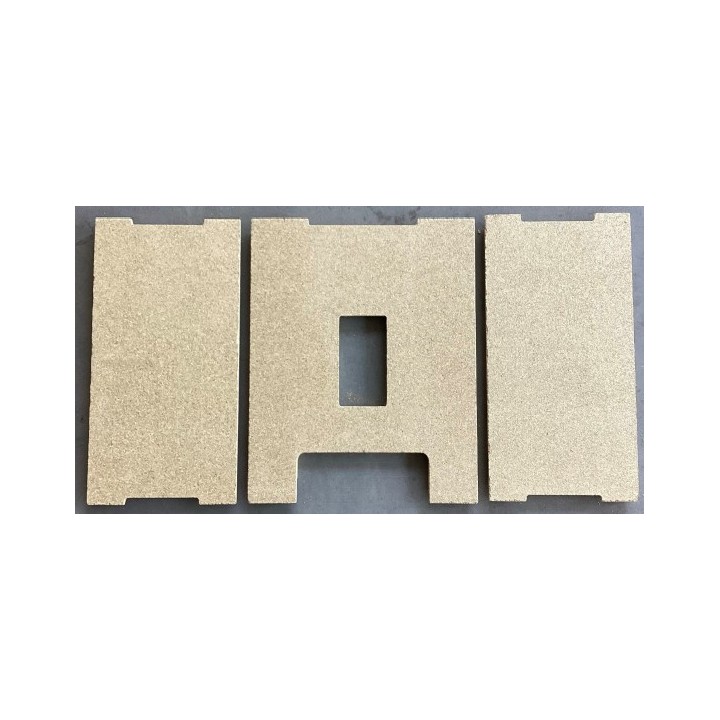 Kit vermiculites pour Poêle à granulés Klover - Réf W90-KIT-V