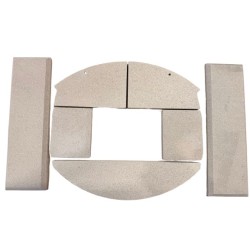 Habillage intérieur complet pour Rumba-Loft pour Poêle à bois Ganz - Réf 0100.0299001
