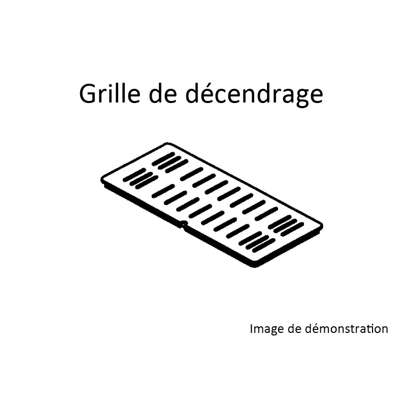 Grille de décendrage