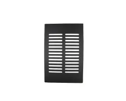 Grille de décendrage noire Supra